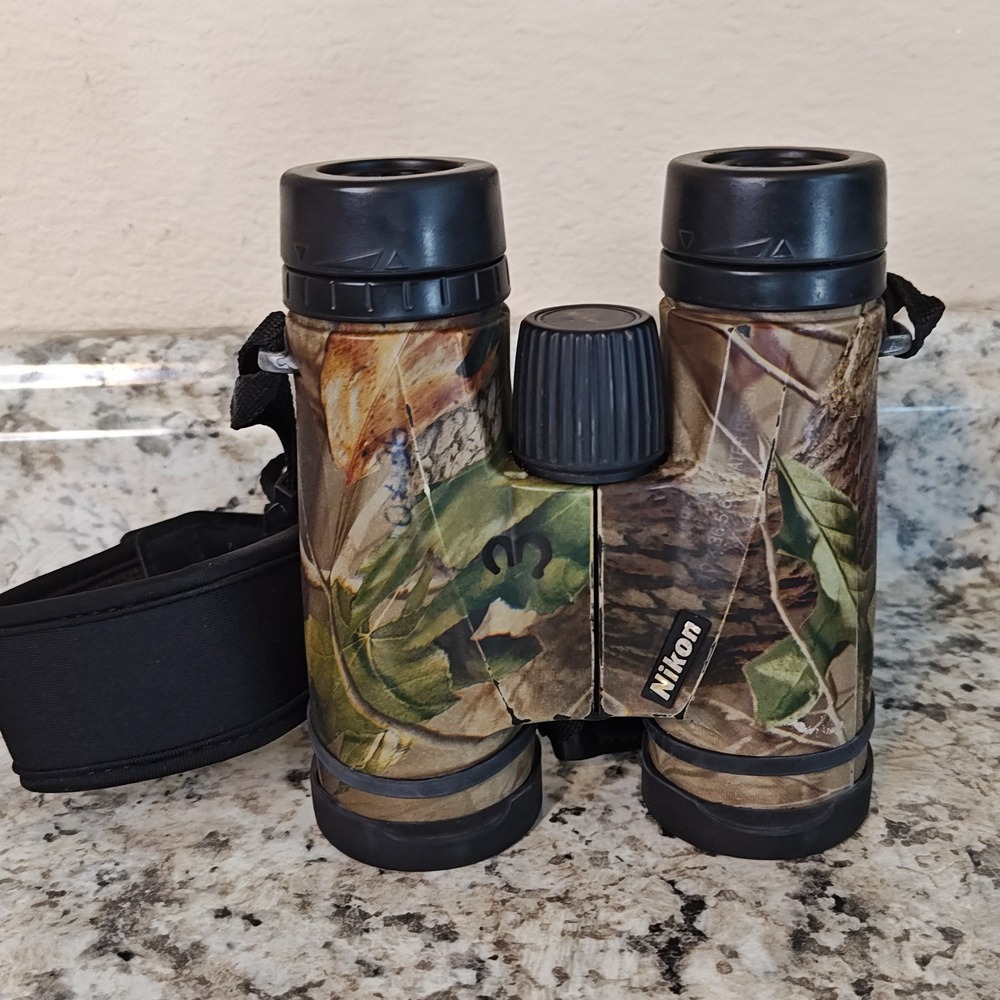Nikon Monarch 3 Binoculars 10x36 Camo Hunting Birding Waterproof Fogproof